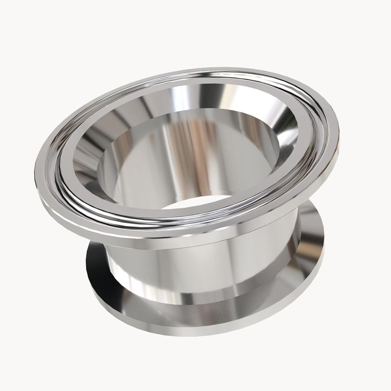 BROWNIAN MOTION TECHNOLOGY 2" Sanitary tri-clamp to KF40 NW40 Flange Stainless Steel 304 Adapter (2" TC to KF40, 1PC) - Image 1
